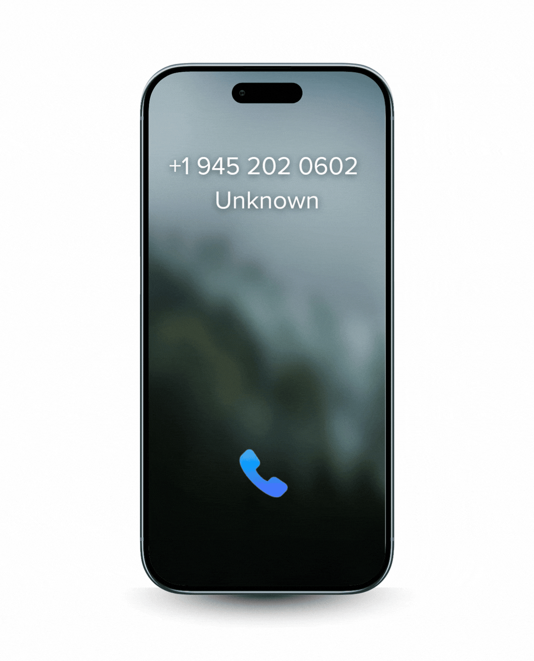 Animated missed call text back phone sequence